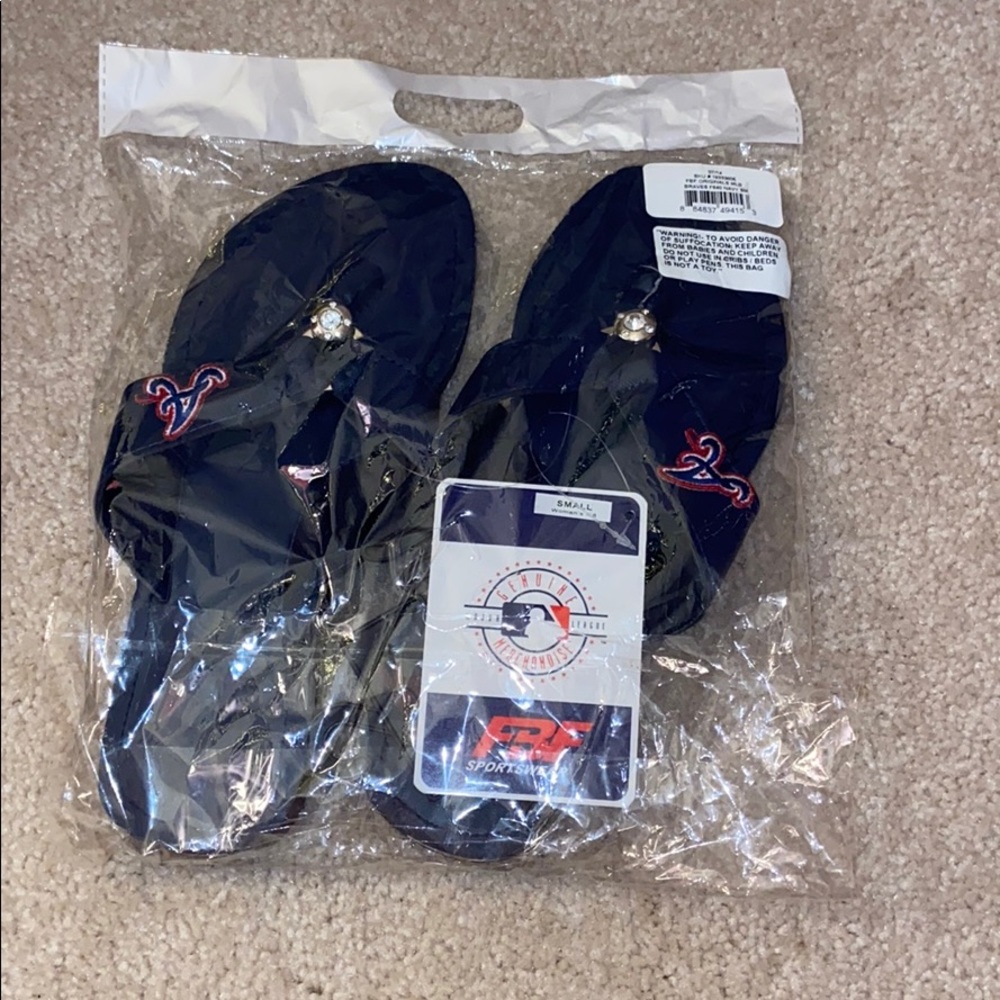 Atlanta Braves Flip Flops